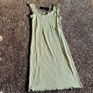 Womens ribbed tank top dress VERO MODA sz M new